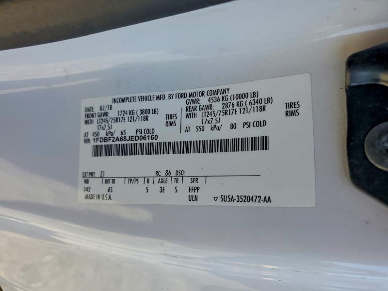 2018 Ford F250 Super Duty Utility / Service Truck