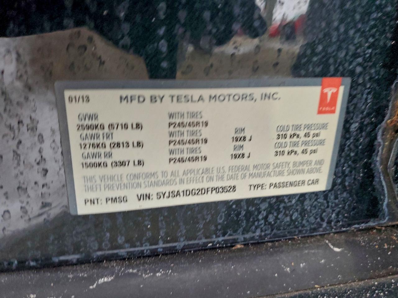 2013 Tesla Model s