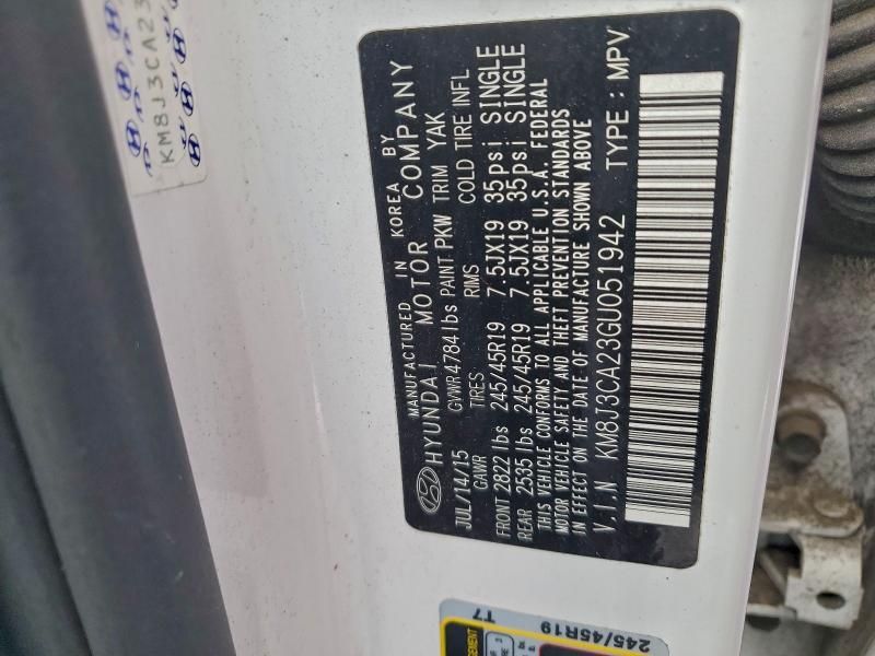 2016 Hyundai Tucson Limited