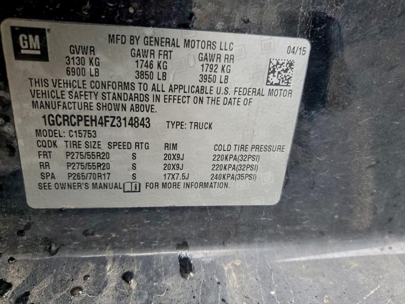 2015 Chevrolet Silverado C1500