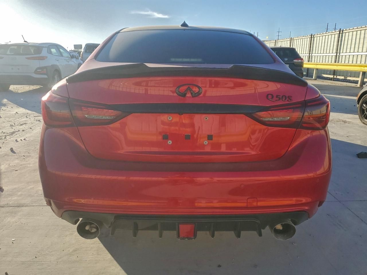 2021 Infiniti Q50 red Sport 400