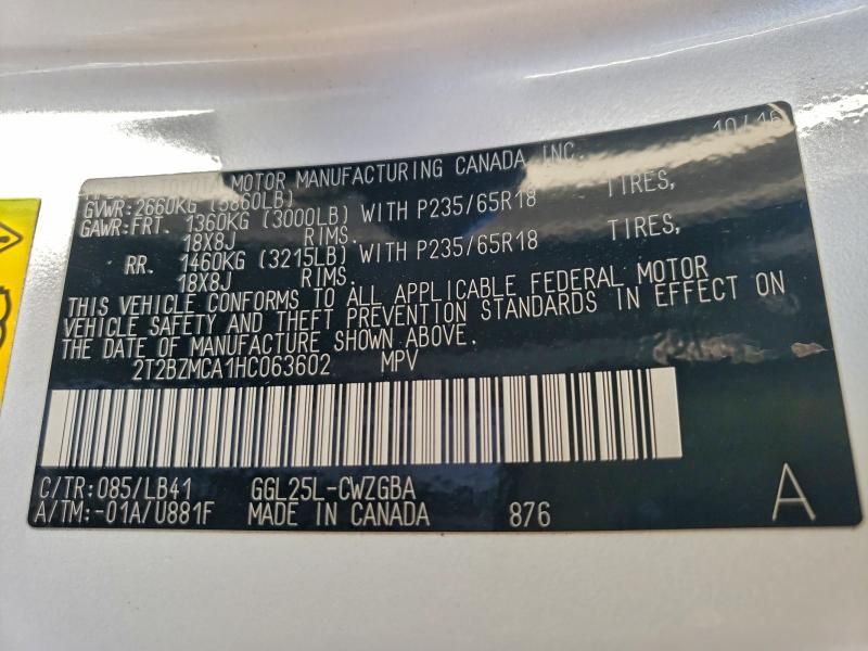 2017 Lexus Rx 350 Base