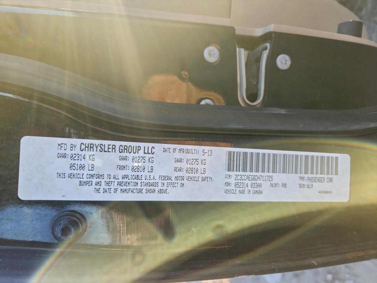 2013 Chrysler 300c