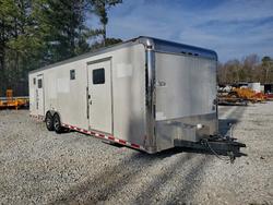 Salvage trucks for sale at Loganville, GA auction: 2008 Haulmark HA2102 Enclosed Cargo Trailer