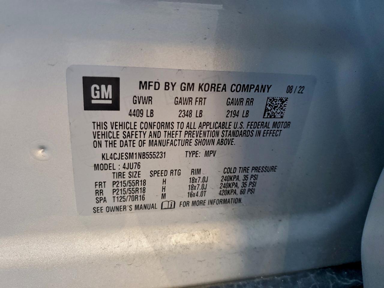 2022 Buick Encore Preferred