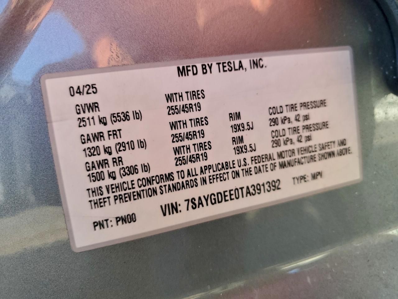 2026 Tesla Model y