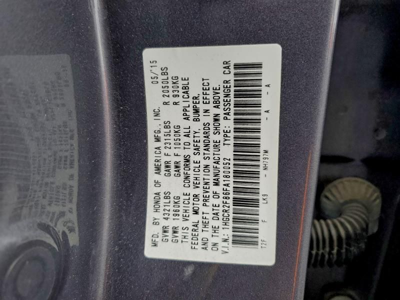 2015 Honda Accord exl