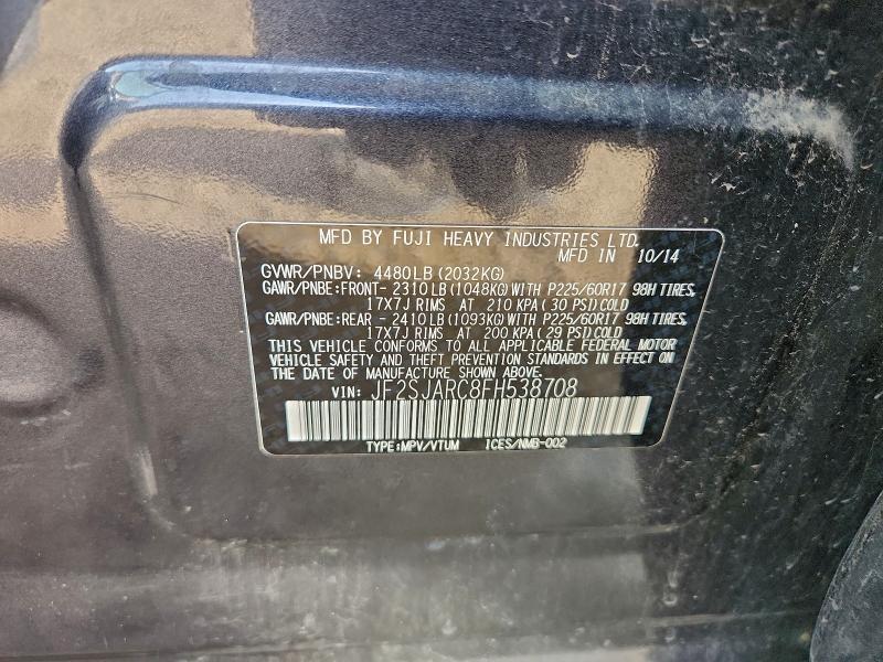 2015 Subaru Forester 2.5i Limited