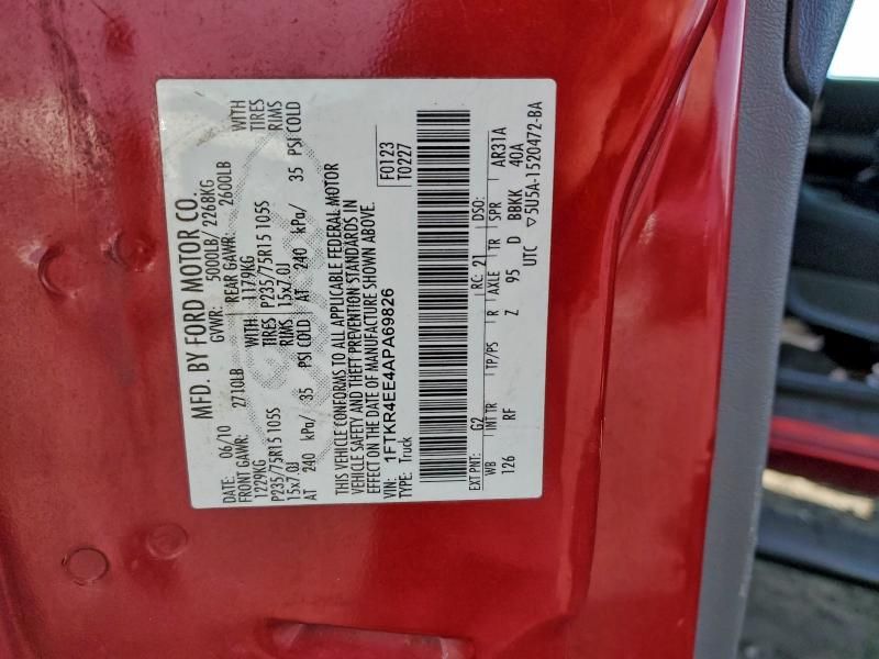 2010 Ford Ranger Super Cab