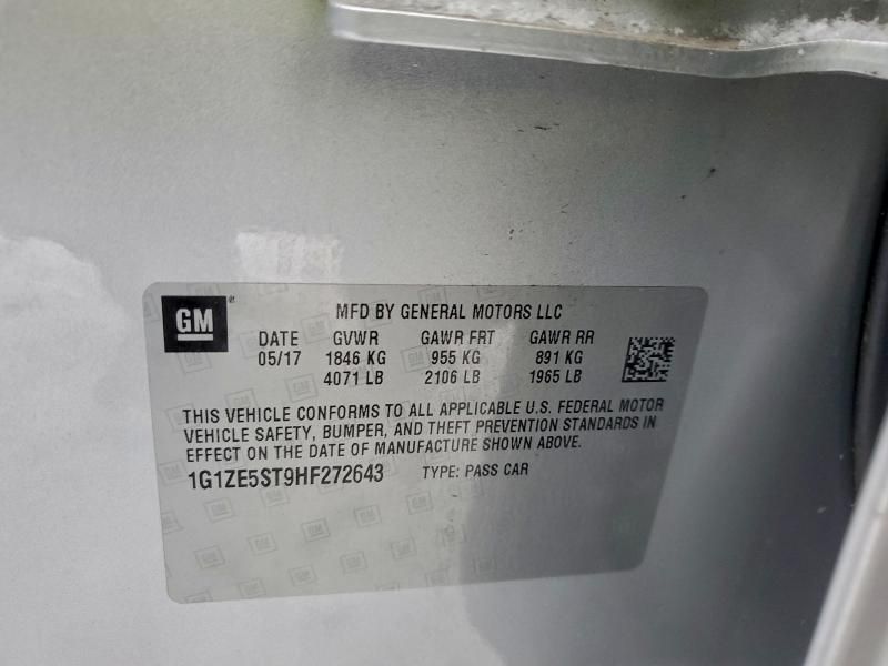 2017 Chevrolet Malibu lt