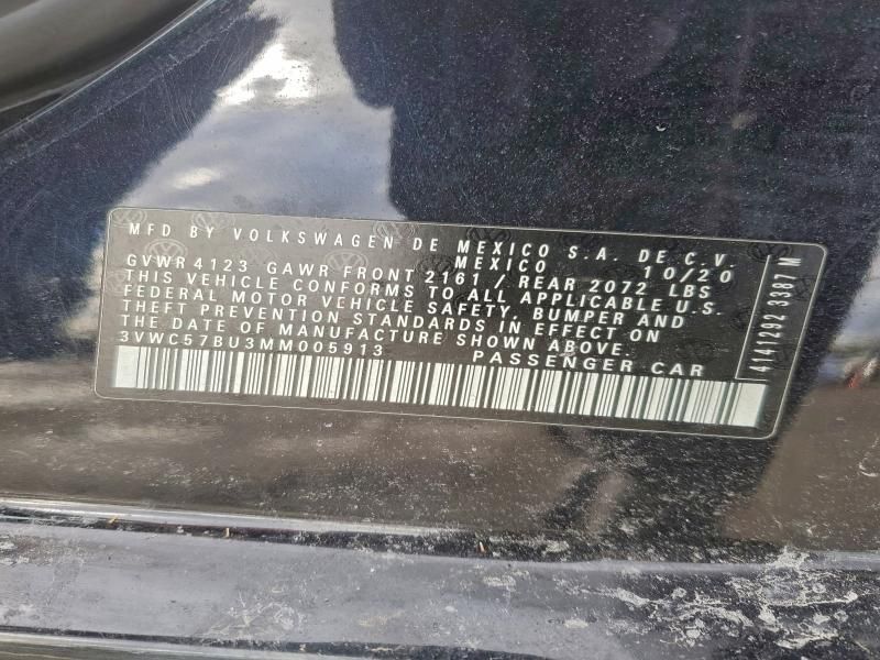 2021 Volkswagen Jetta s