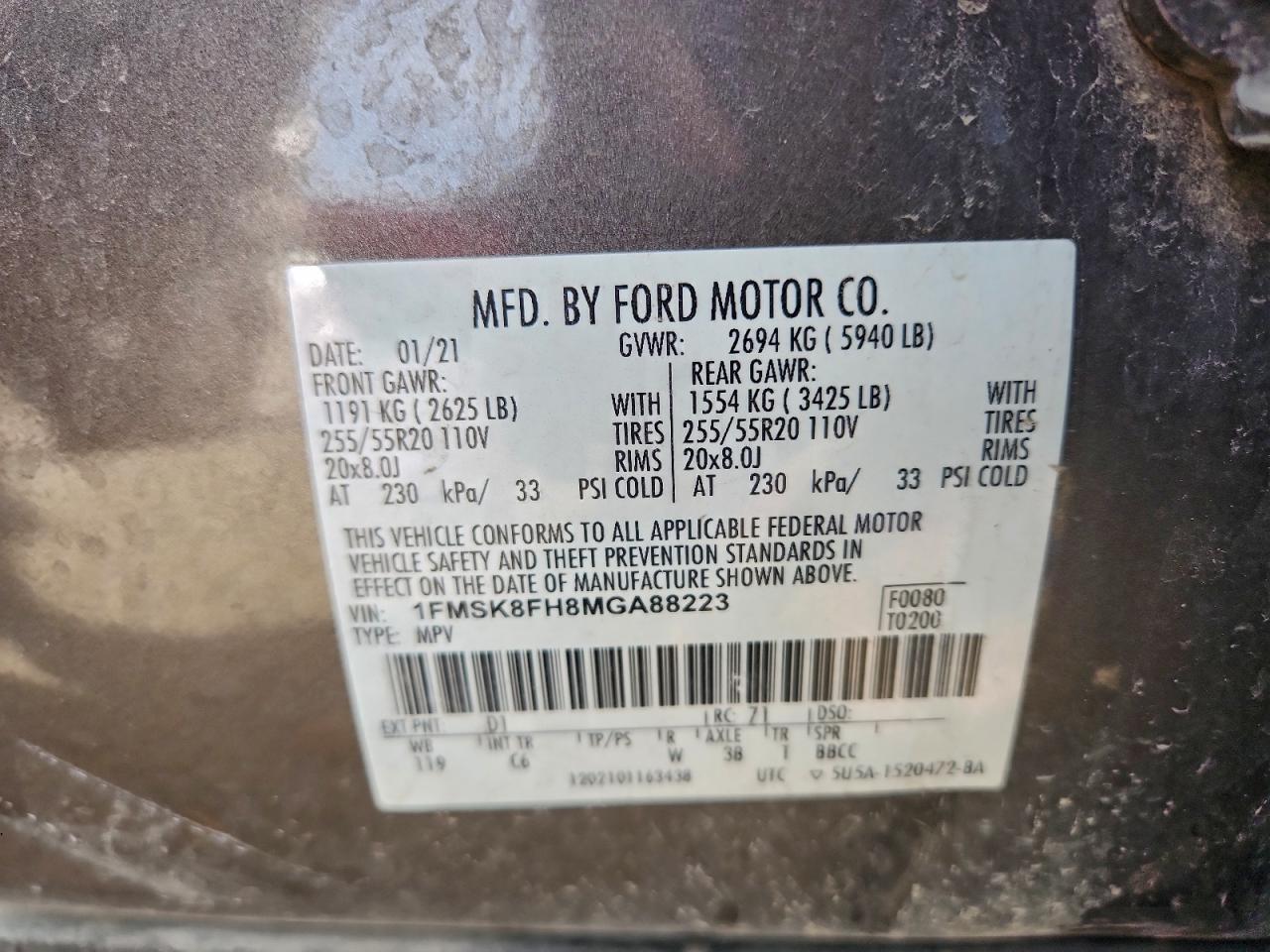 2021 Ford Explorer Limited