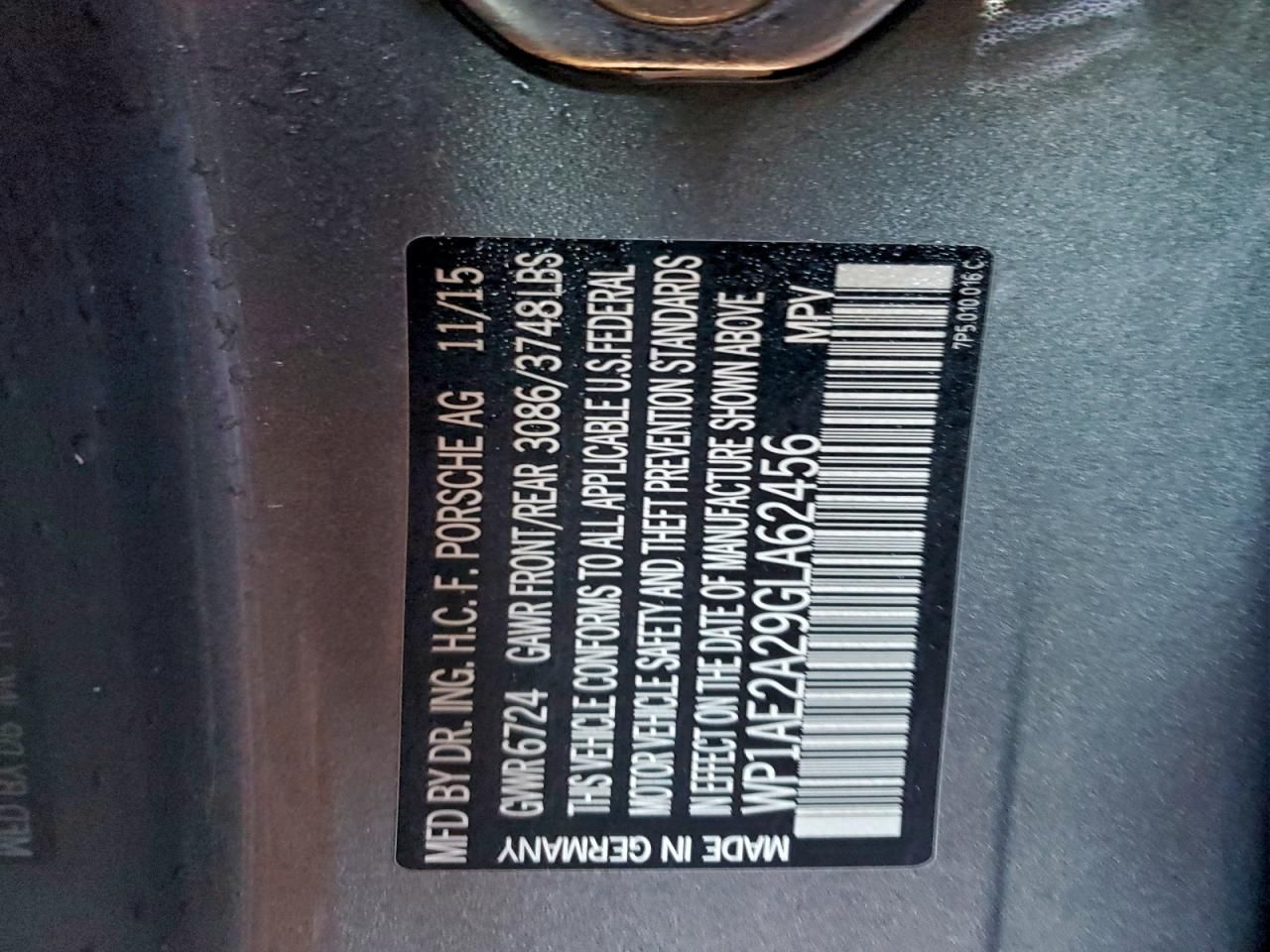 2016 Porsche Cayenne se Hybrid