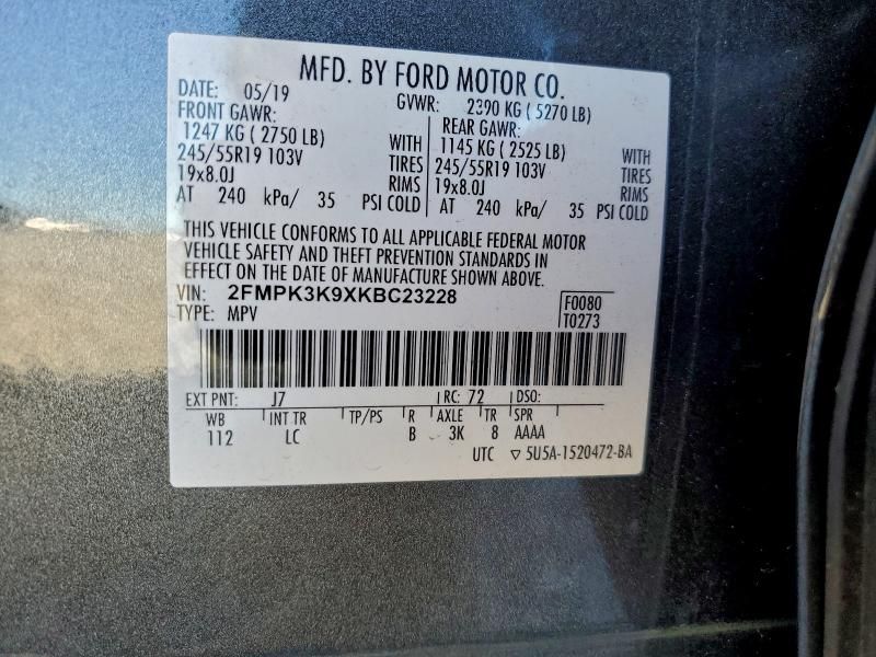 2019 Ford Edge Titanium