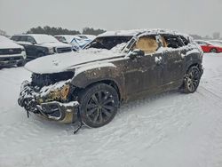 Salvage cars for sale from Copart Ham Lake, MN: 2022 Volkswagen Atlas Cross Sport sel Premium R-line