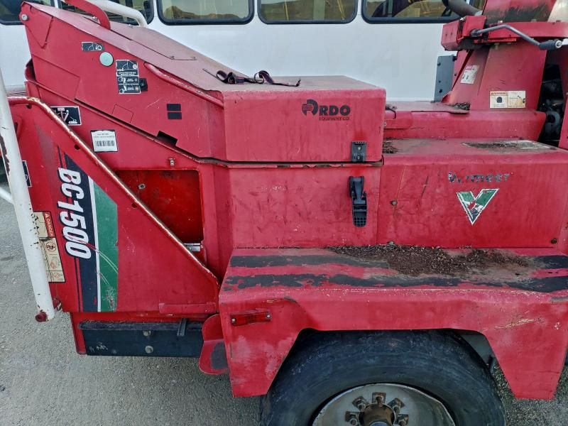 2015 Vermeer Bc1500 Wood Chipper