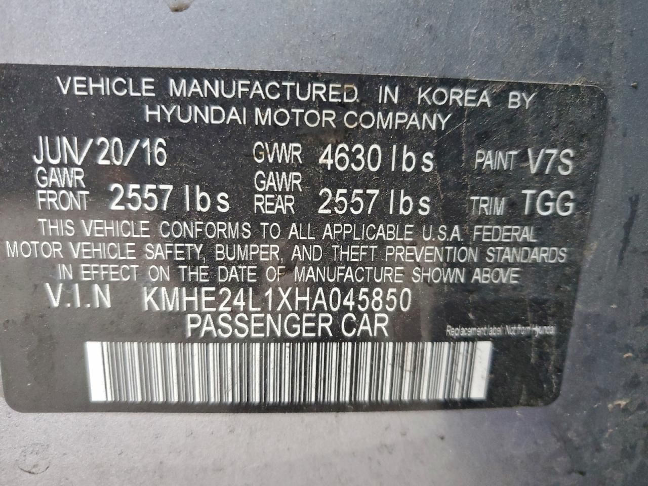 2017 Hyundai Sonata Hybrid