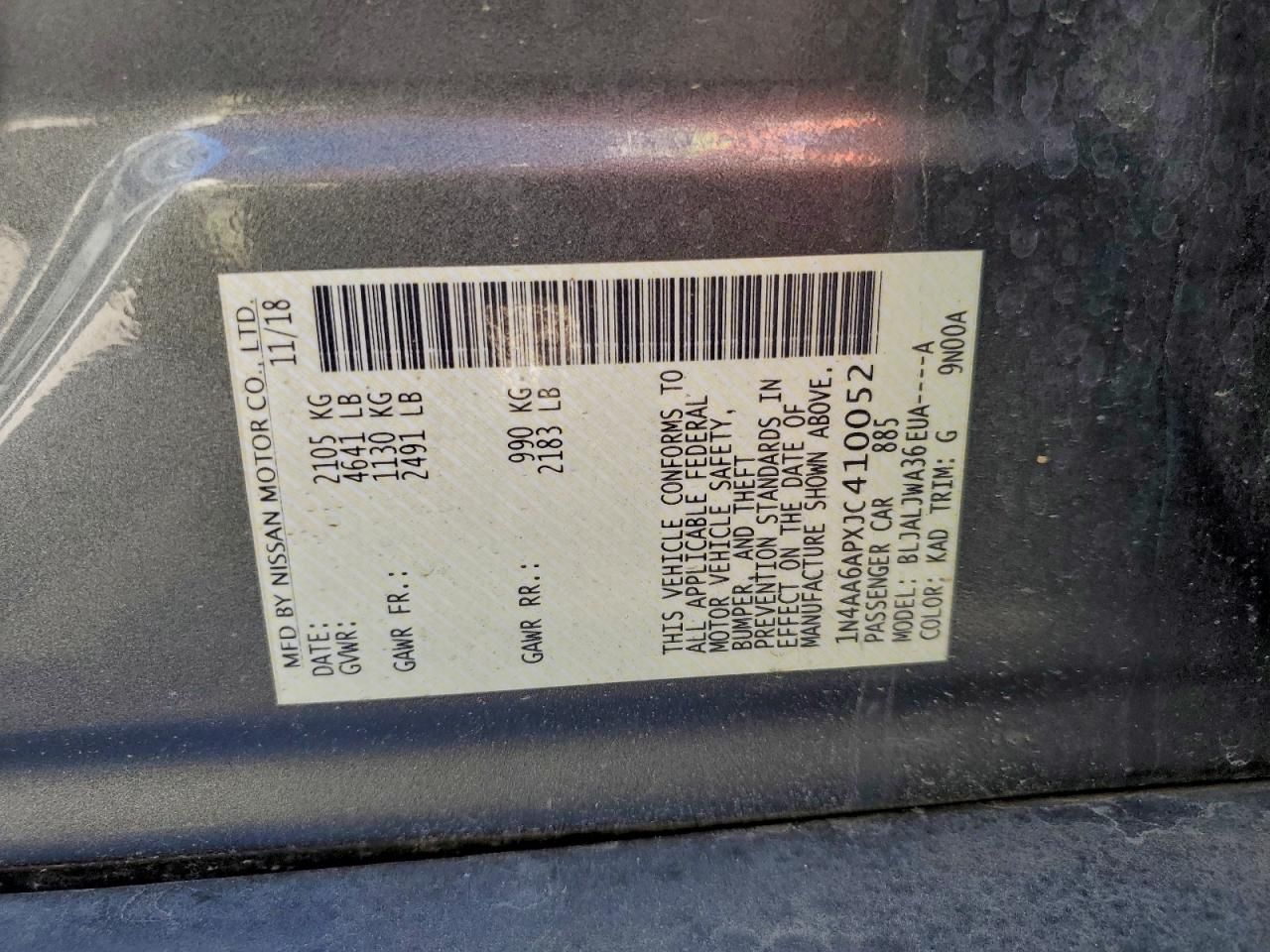 2018 Nissan Maxima 3.5s