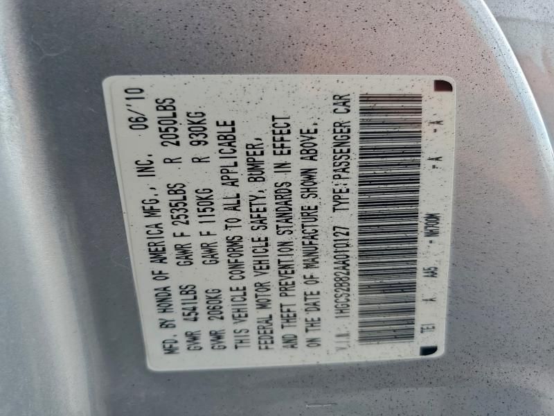 2010 Honda Accord exl