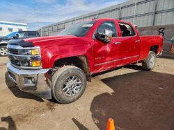 Salvage Trucks for sale at auction: 2015 Chevrolet Silverado K2500 Heavy Duty LTZ
