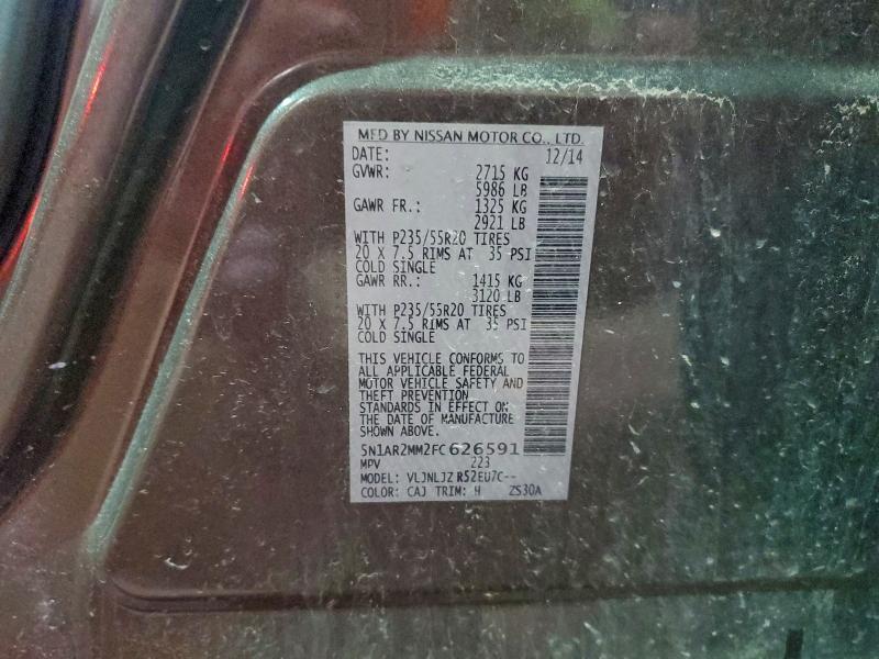 2015 Nissan Pathfinder s