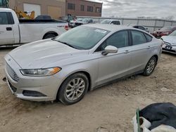 2016 Ford Fusion s en venta en Kansas City, KS