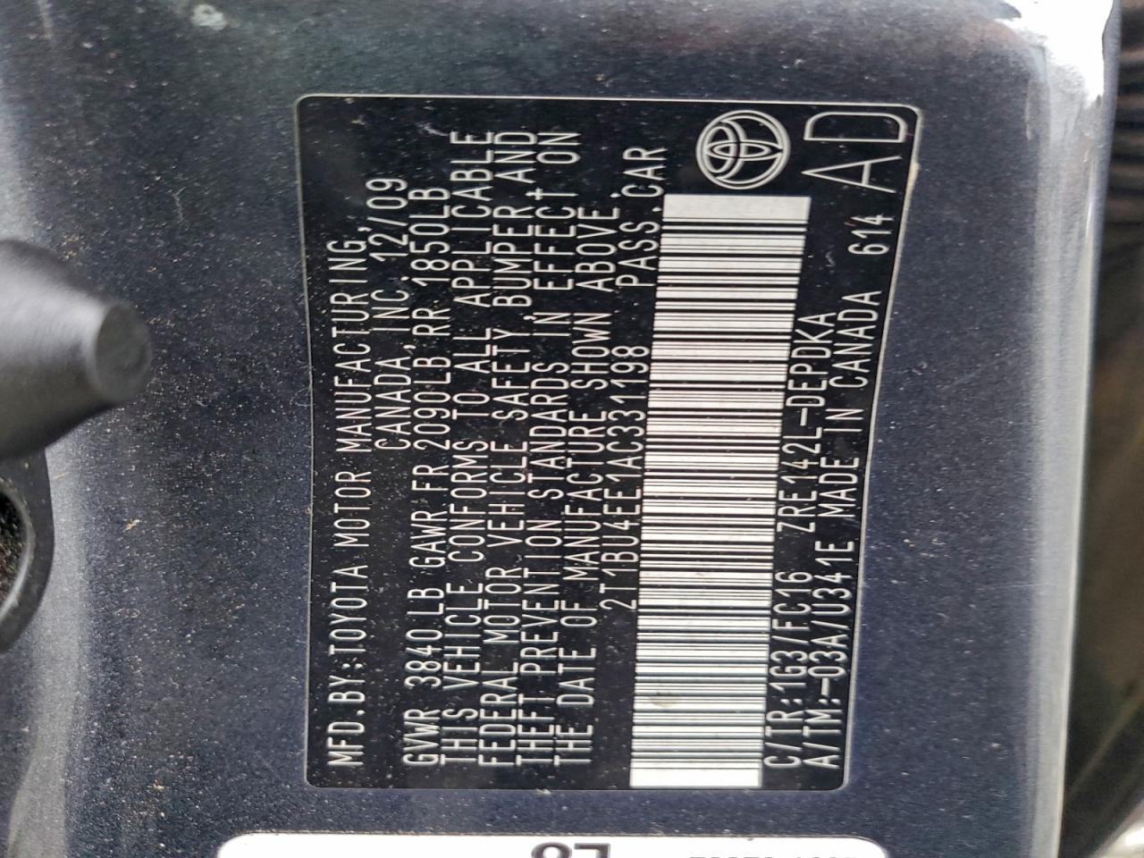 2010 Toyota Corolla