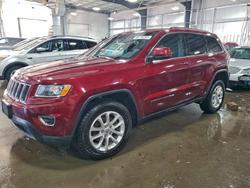 Jeep salvage cars for sale: 2016 Jeep Grand Cherokee Laredo