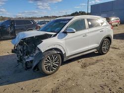 Salvage cars for sale from Copart Fredericksburg, VA: 2021 Hyundai Tucson Limited