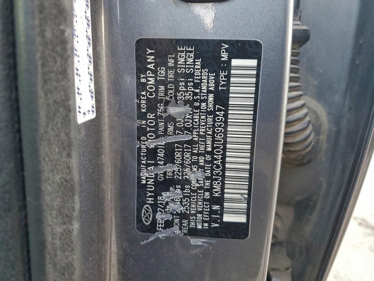 2018 Hyundai Tucson sel