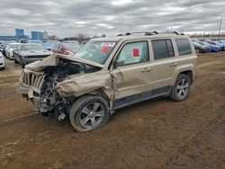Jeep salvage cars for sale: 2017 Jeep Patriot Latitude
