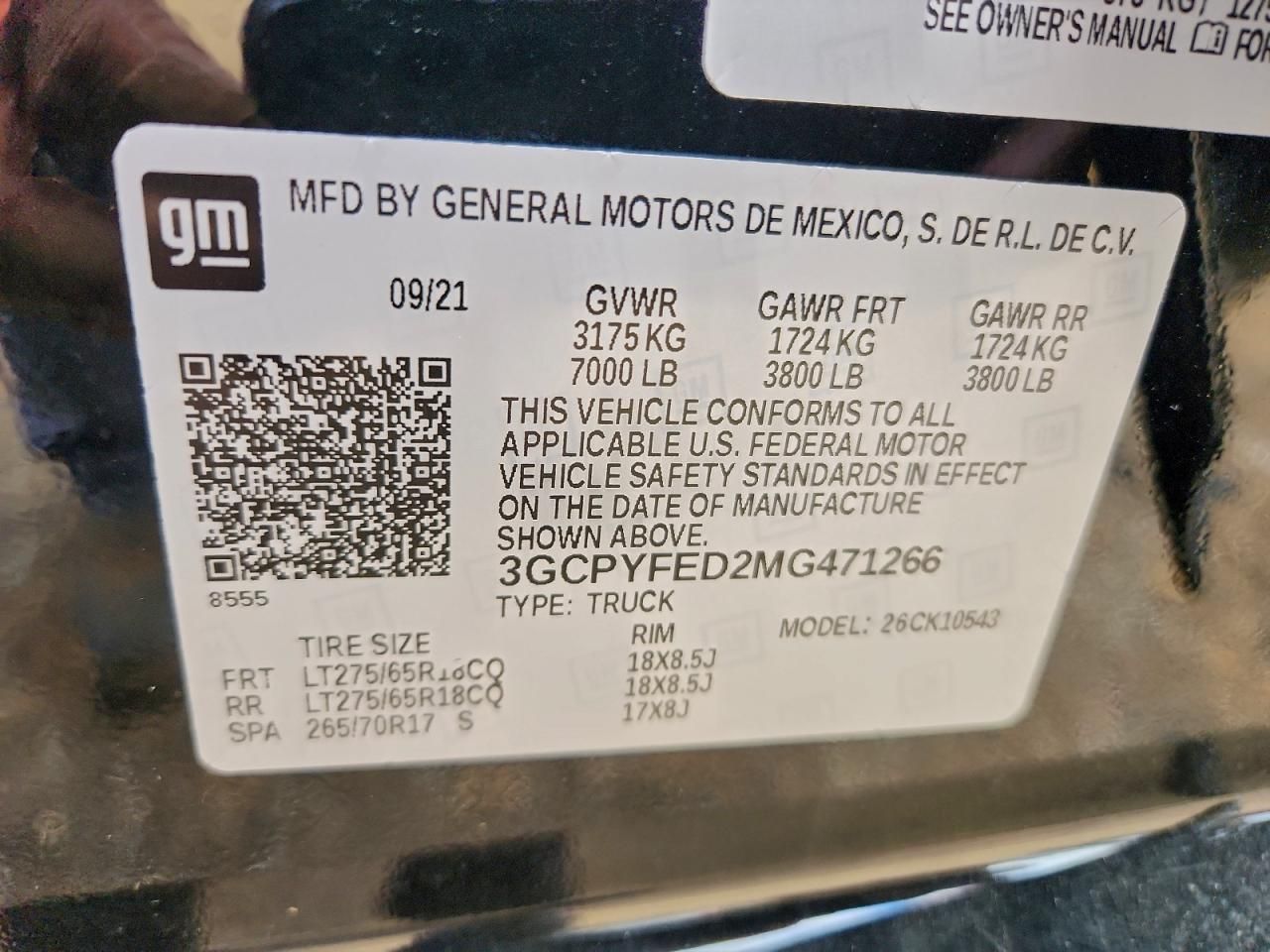 2021 Chevrolet Silverado K1500 lt Trail Boss