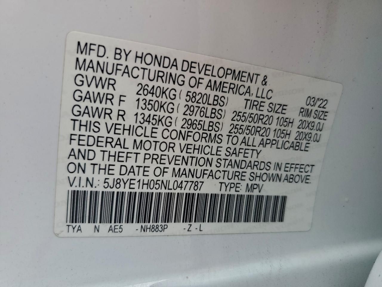 2022 Acura Mdx A-spec