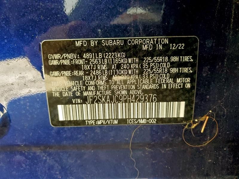 2023 Subaru Forester Sport