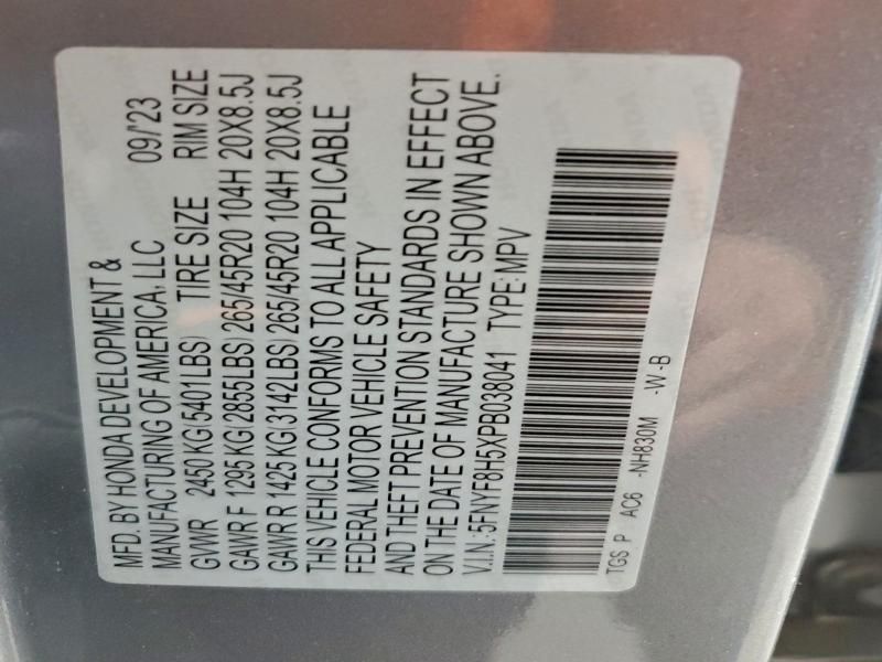 2023 Honda Passport exl