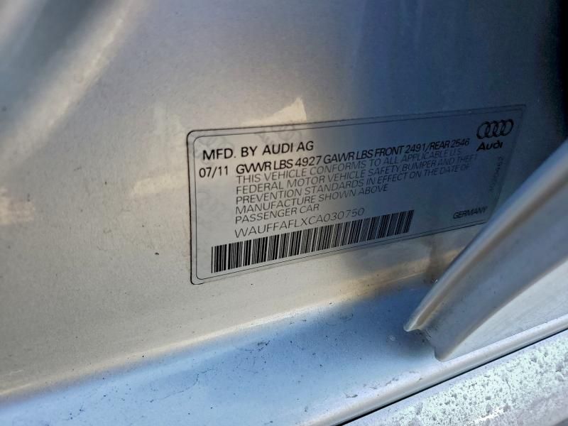 2012 Audi A4 Premium Plus