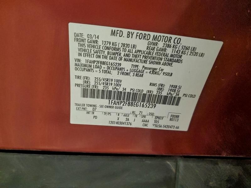 2014 Ford Taurus Limited