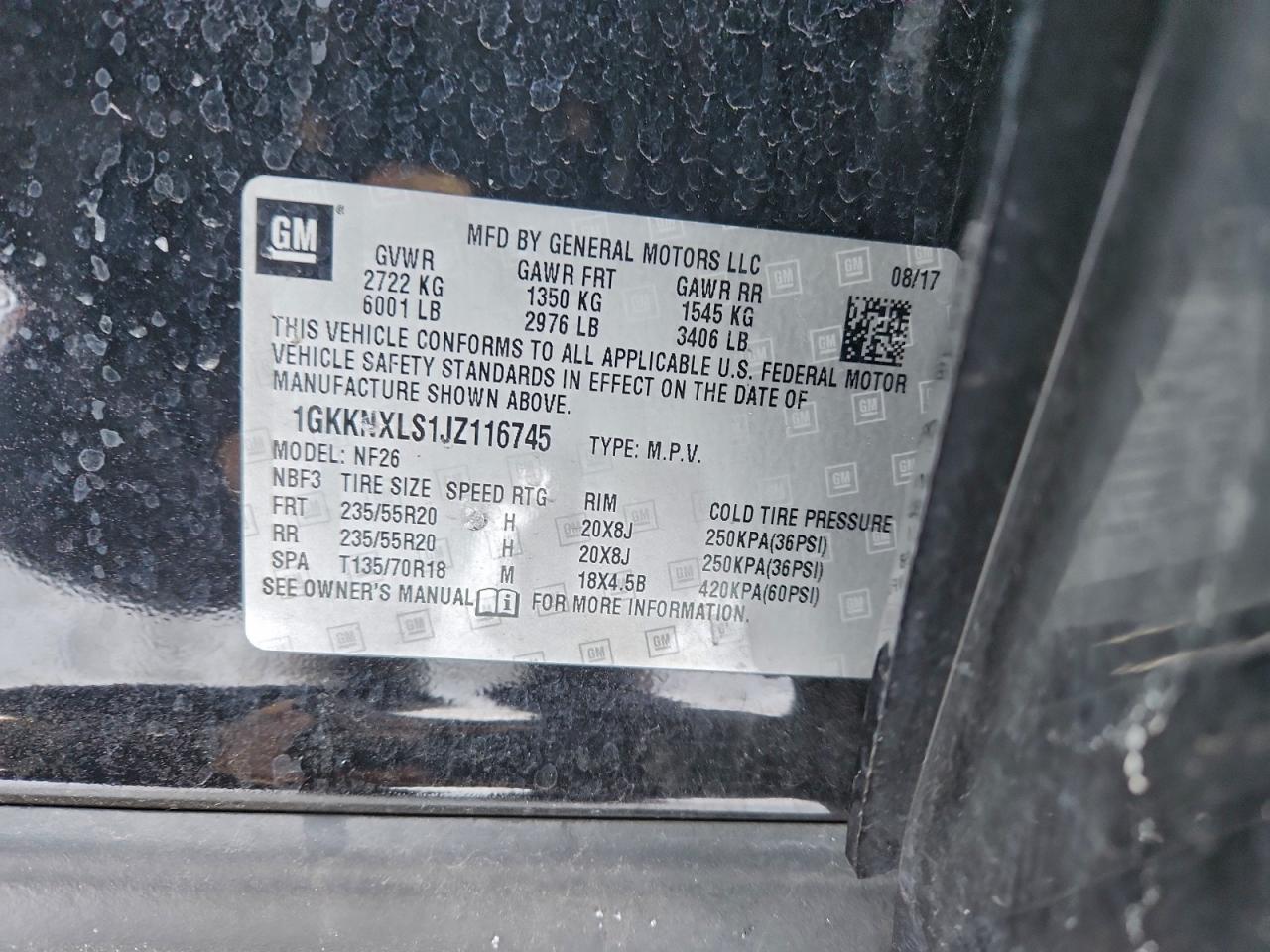 2018 GMC Acadia Denali