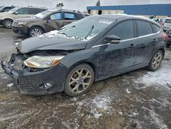 Salvage cars for sale from Copart Woodhaven, MI: 2012 Ford Focus sel