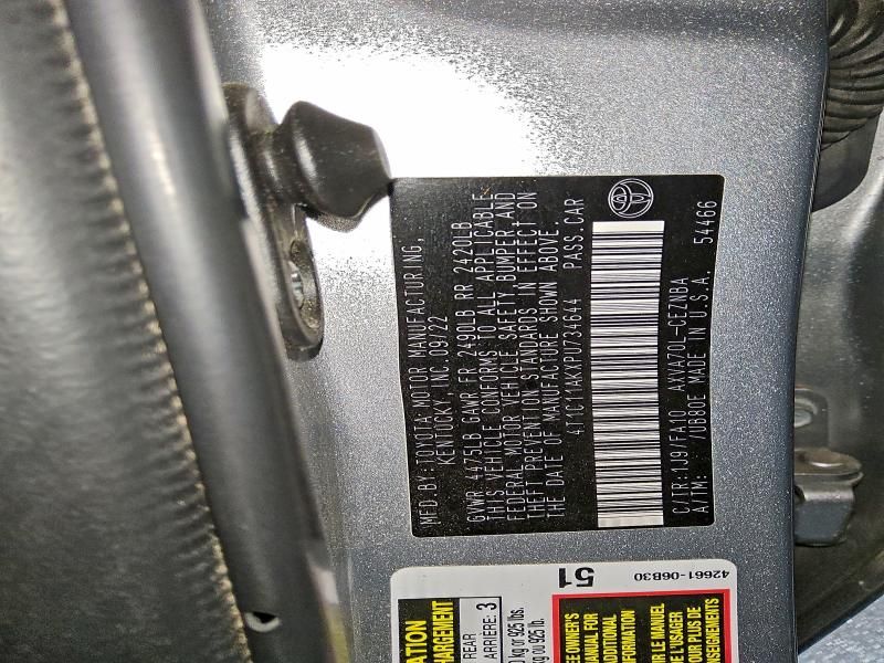 2023 Toyota Camry le