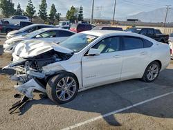 Chevrolet salvage cars for sale: 2015 Chevrolet Impala lt