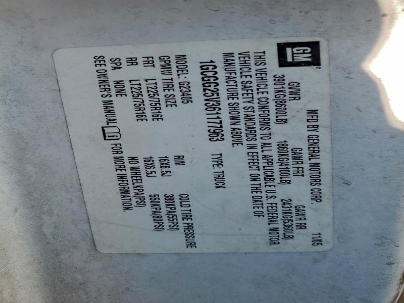 2006 Chev Express G2500