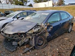 Salvage cars for sale from Copart Finksburg, MD: 2016 Toyota Corolla l