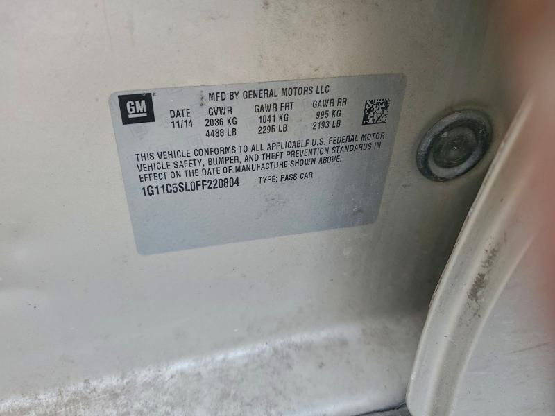 2015 Chevrolet Malibu 1LT