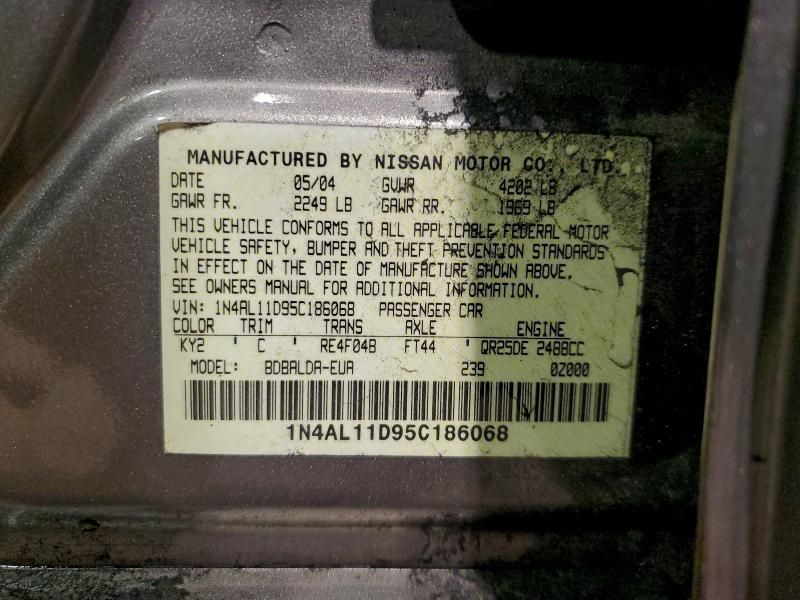 2005 Nissan Altima s