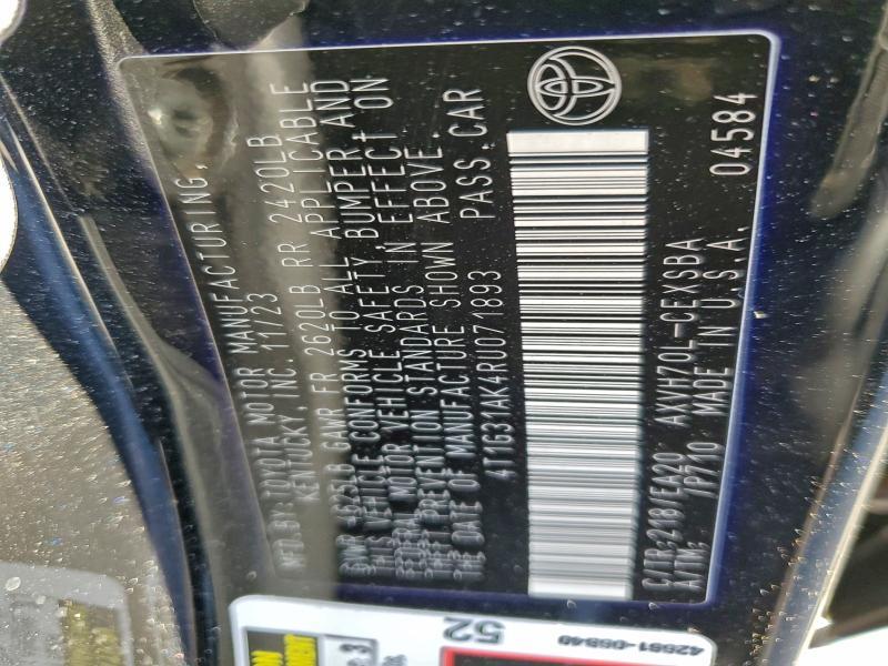 2024 Toyota Camry se Night Shade