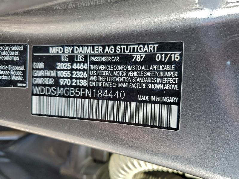 2015 Mercedes-Benz Cla 250 4matic