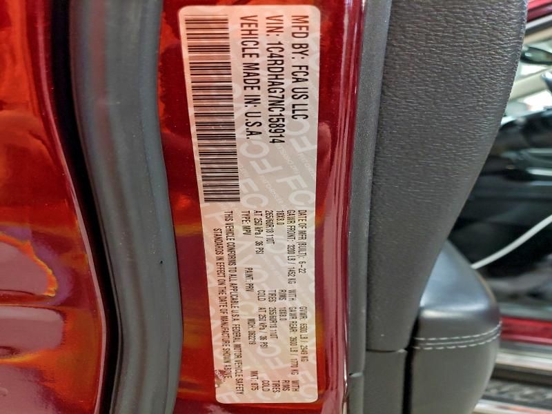 2022 Dodge Durango sxt