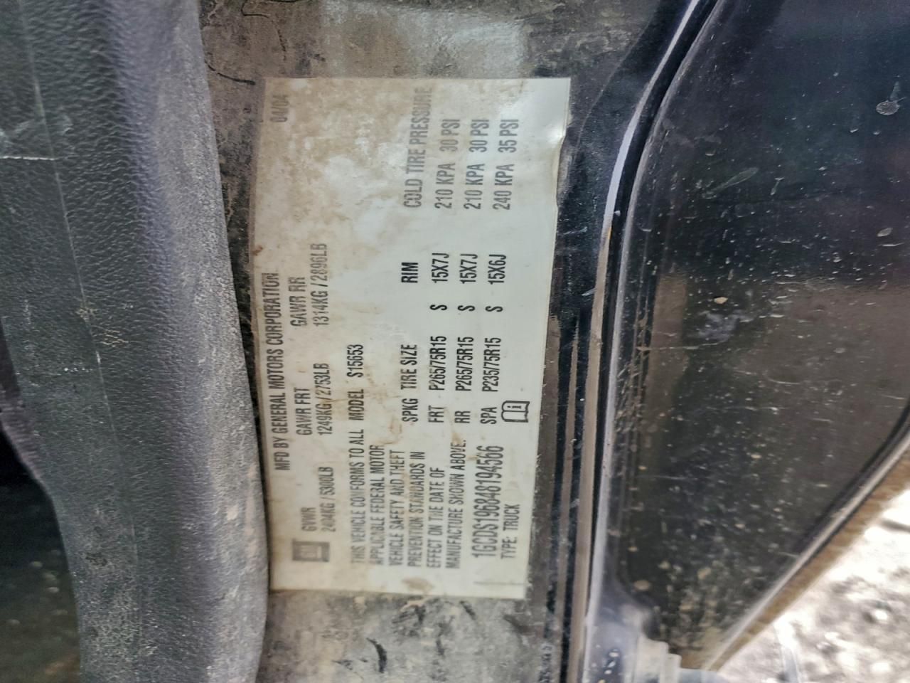 2004 Chevrolet Colorado