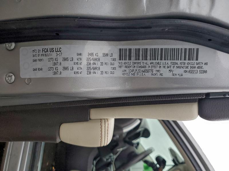 2017 Jeep Cherokee Overland